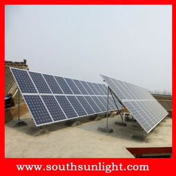 太阳能发电系统 光伏发电设备 并网发电系统